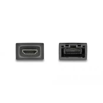 DeLOCK HDMI automobilinis adapteris HDMI-E lizdas į HDMI-A kištuką 4K 60 Hz
