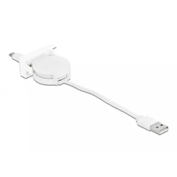 Laidas DeLOCK Easy 45 modulis USB 2.0 ištraukiamas USB Type-A į Micro-B