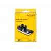 DeLOCK USB 2.0 vidinis šakotuvas (pin header) 2 prievadai, juoda/mėlyna