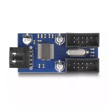 DeLOCK USB 2.0 vidinis šakotuvas (pin header) 2 prievadai, juoda/mėlyna