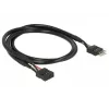 USB laidas DeLOCK 0,5 m 2xUSB 2.0