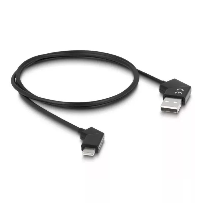 DeLOCK USB 2.0 laidas USB-A (vyriškas) į USB-C (vyrišką) sukamas 60W 1,2m