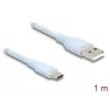 DeLOCK USB kabelis USB 2.0 1 m USB A USB C mėlynas 81222