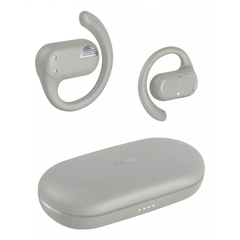 Hama Spirit Open Belaidės Ausinės Atviro Tipo TWS Ausinės Skambučiams/Muzikai Bluetooth Smėlio Spalvos