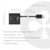 CLUB3D CSV-1009 DisplayPort 2 į 1 krypties jungiklis — 2x DisplayPort išėjimai, 8K@60Hz, juodas