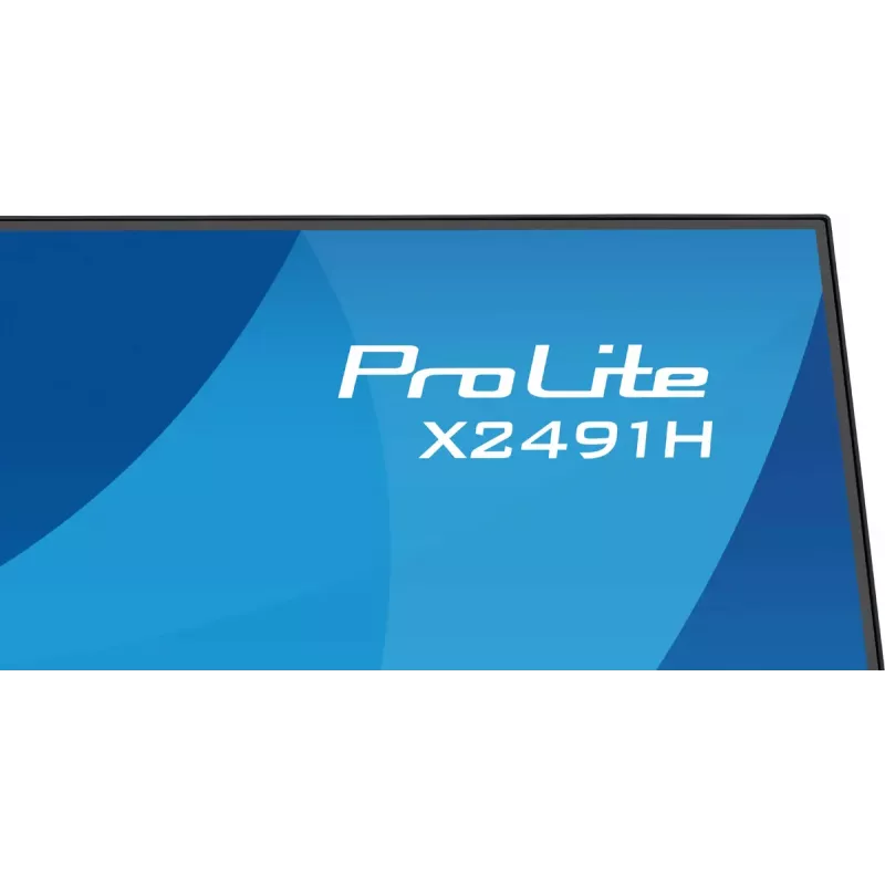 Monitorius IIYAMA ProLite X2491H-B1 23,8 col. (60,5 cm) IPS LCD Full HD 1920×1080 matinis juodas, VESA