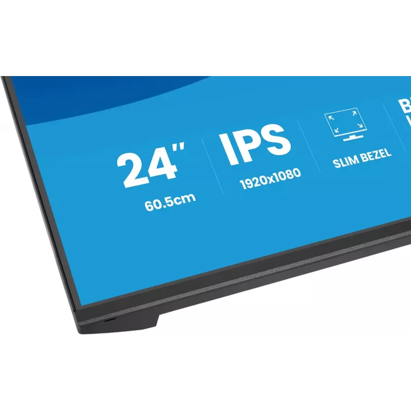 Monitorius IIYAMA ProLite X2491H-B1 23,8 col. (60,5 cm) IPS LCD Full HD 1920×1080 matinis juodas, VESA