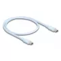 USB laidas DeLOCK 81233 USB 2.0 0,5 m USB C mėlynas