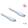 USB C laidas DeLOCK 81234 USB 2.0 1 m mėlynas