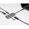USB šakotuvas DeLOCK External USB 10 Gbps USB Type-C Hub 63261
