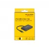 DeLOCK USB 3.2 Gen 1 USB Type-C šakotuvas 3x USB Type-C moterų + 1x USB Type-C PD 100W