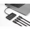 DeLOCK USB 3.2 Gen 1 USB Type-C šakotuvas 3x USB Type-C moterų + 1x USB Type-C PD 100W