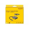 DeLOCK USB-C skirstytuvas DP Alt Mode 1x HDMI 1x DisplayPort MST