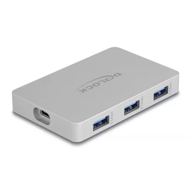 DeLOCK 7 prievadų USB šakotuvas 4x USB Type-C 3x USB Type-A PD 82W
