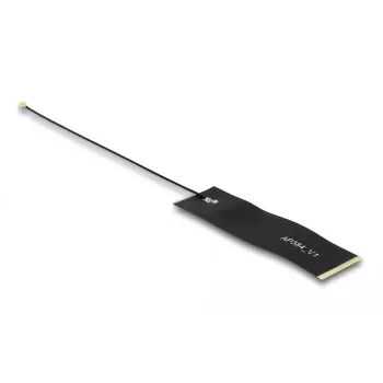 Radio antena DeLOCK 12648, 1,68 dB, 50 Ω, 85 mm ilgio, 20 mm pločio