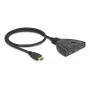 DeLOCK HDMI jungiklis 3 x HDMI įėjimas į 1 x HDMI išėjimas 8K 60 Hz