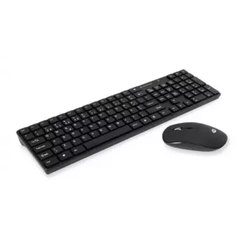 Belaidis klaviatūros ir pelės rinkinys Conceptronic Orazio, RF, 109 klavišų, AZERTY portugališkas, juodas
