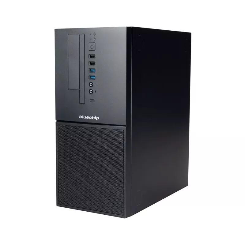 bluechip BUSINESSline T3600 *KI ready* Intel® Core™ Ultra 5 225 / iki 4.90 GHz, Windows 11 Pro, 16 GB DDR5, 500 GB NVMe SSD, DVD±RW, juodas