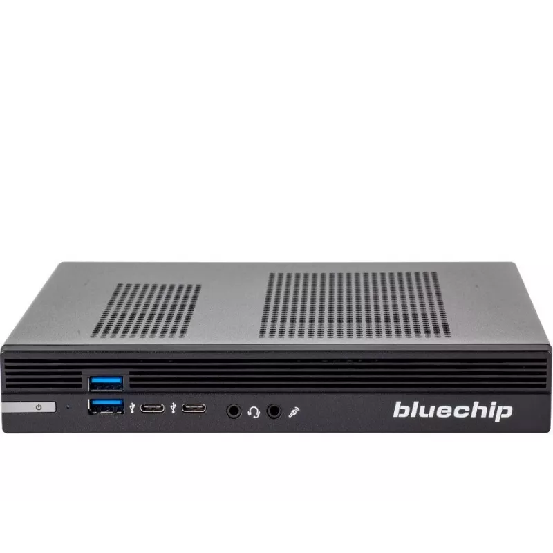 bluechip BUSINESSline S3160 Intel® Core™ i5 14400 / iki 4,70 GHz, Windows 11 Pro, 8 GB DDR5, 500 GB NVMe SSD, Intel® Wi-Fi 6 AX201, Bluetooth 5.3, 1 × RJ45 (2,5 Gb/s), Intel® UHD grafika