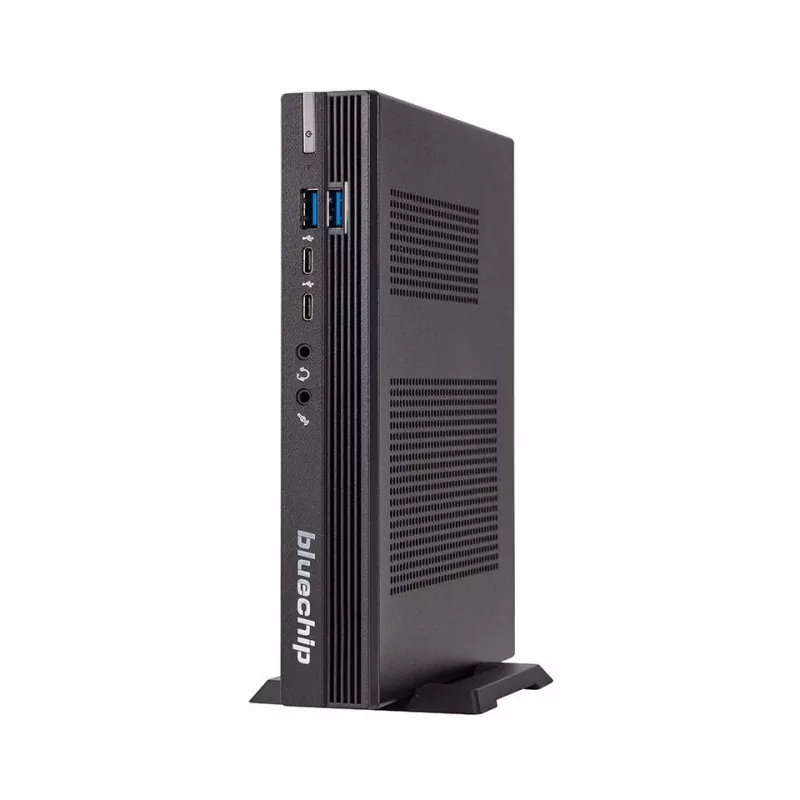 bluechip BUSINESSline S3160 Intel® Core™ i5 14400 / iki 4,70 GHz, Windows 11 Pro, 8 GB DDR5, 500 GB NVMe SSD, Intel® Wi-Fi 6 AX201, Bluetooth 5.3, 1 × RJ45 (2,5 Gb/s), Intel® UHD grafika