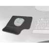 DeLOCK ergonomiškas pelės kilimėlis su geliniu riešo atramu kairiarankiams, juodas