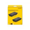 DeLOCK 64209 USB 3.2 Gen 2 tipo C šakotuvas 7 prievadai juodas
