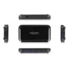 DeLOCK 64209 USB 3.2 Gen 2 tipo C šakotuvas 7 prievadai juodas