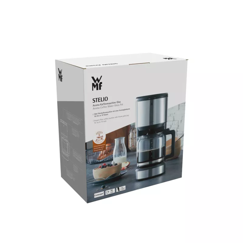 WMF Stelio 0412150011 Pustraukis lašinis kavos virimo aparatas 1,25 L