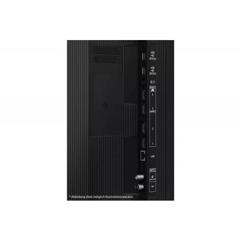 Televizorius Samsung Neo QLED GQ85QN70FAU 85 coliai (2,16 m) 4K Ultra HD Smart TV, Wi-Fi, DVB-C/S2/T2, juodas