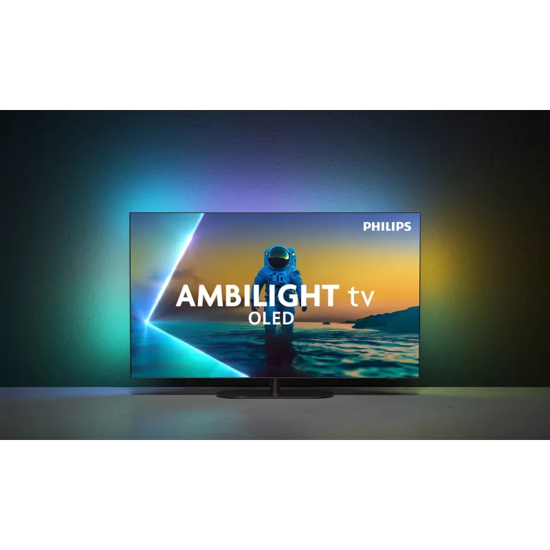 Philips Ambilight 42OLED810/12 televizorius 106,7 cm (42 col.) 4K Ultra HD Smart TV Wi-Fi juodas