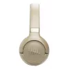 Ausinės JBL Tune 680NC, laidinės ir belaidės (Bluetooth, USB-C), ant ausų, lankeliu, smėlio spalvos, 20–20000 Hz, 161 g