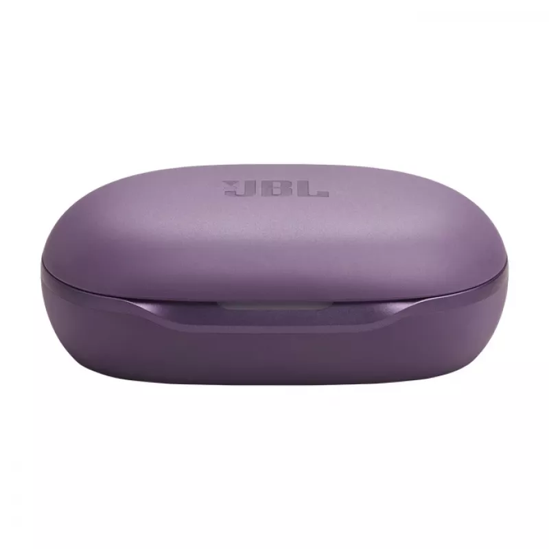 Ausinės JBL Sense Pro TWS „Bluetooth“ su kabliuku, intraauralinės, 20–40000 Hz, USB-C įkrovimo stovas, violetinės