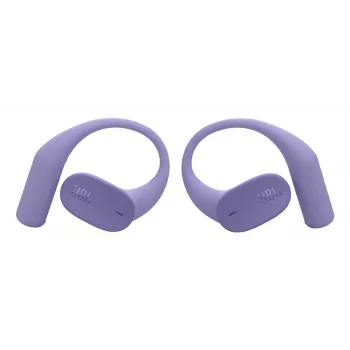 JBL Sense Lite belaidės ausinės su ausų kabliuku, muzikinės, Bluetooth, violetinės spalvos