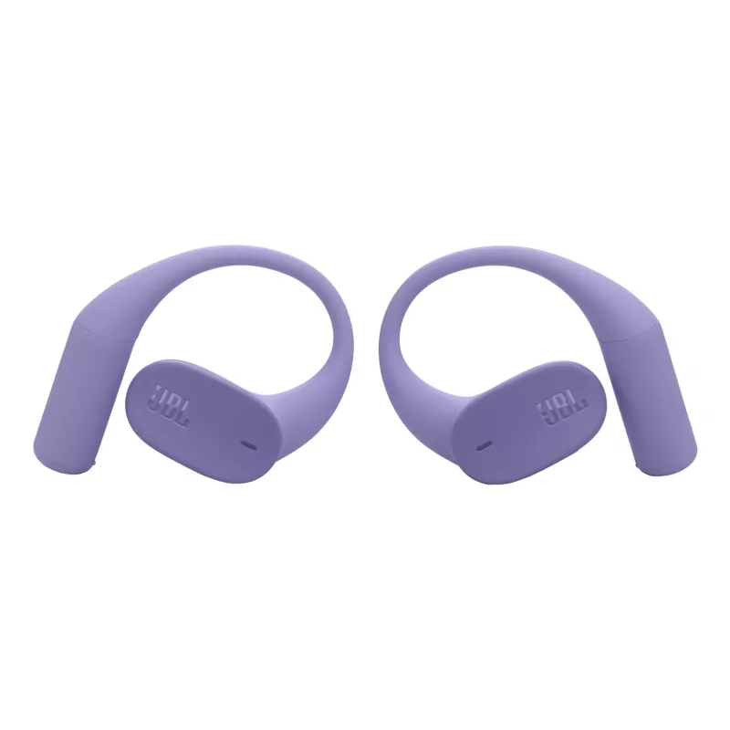 JBL Sense Lite belaidės ausinės su ausų kabliuku, muzikinės, Bluetooth, violetinės spalvos