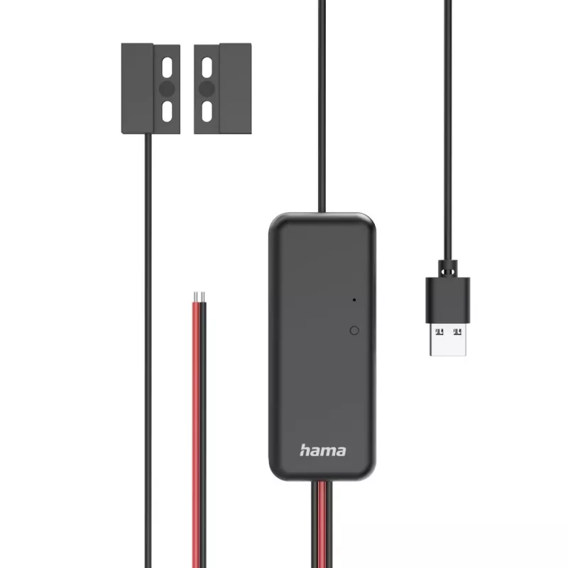 Hama 00176680 durų valdiklis garažo durų atidarytuvui, juodas
