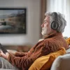 Ausinės Hama ShellTV II laidinės, TV, juodos, tamsiai pilkos