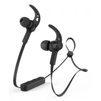 Hama Freedom Run III Belaidės ausinės Ausų kabliukas, Į ausį Sportinės Bluetooth Juodos