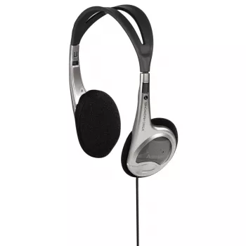 Hama HK-229 Ausinės laidinės, lankelio, muzikinės, juodos, sidabrinės