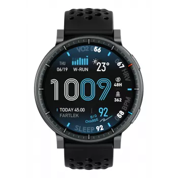Išmanusis laikrodis Amazfit Active Max apvalus AMOLED 1,5 colio 480×480 lietimui 64MB RAM 4GB 658mAh Juodas