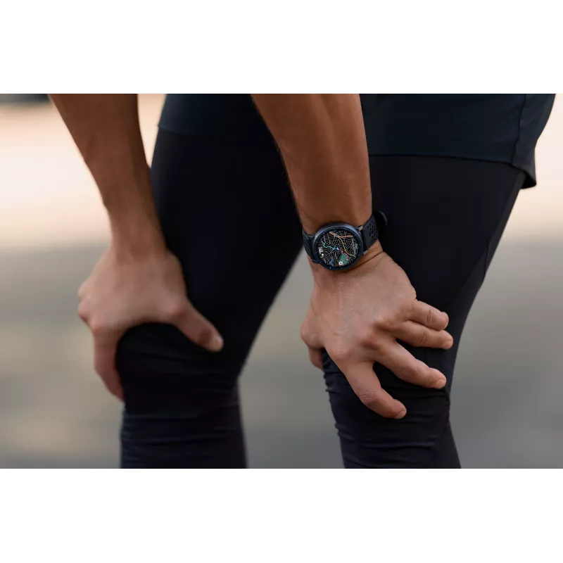 Išmanusis laikrodis Amazfit Active Max apvalus AMOLED 1,5 colio 480×480 lietimui 64MB RAM 4GB 658mAh Juodas