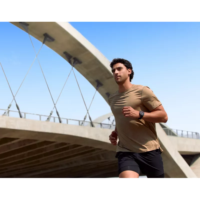 Išmanusis laikrodis Amazfit Active Max apvalus AMOLED 1,5 colio 480×480 lietimui 64MB RAM 4GB 658mAh Juodas