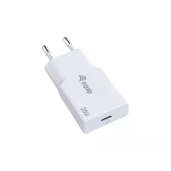 Sieninis įkroviklis Equip 1-Port 20W GaN USB-C PD — baltas