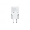 EQUIP 2-Port 20W GaN Slim USB PD Įkroviklis – USB-C x1, USB-A x1, Įvadas 100–240V, Maks. Išvestis 12V, Baltas