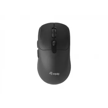 EQUIP Ambidextrous 6-Button Dual Mode Wireless Mouse, optinė 1600 DPI, RF + Bluetooth, juoda