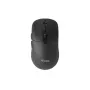 EQUIP Ambidextrous 6-Button Dual Mode Wireless Mouse, optinė 1600 DPI, RF + Bluetooth, juoda