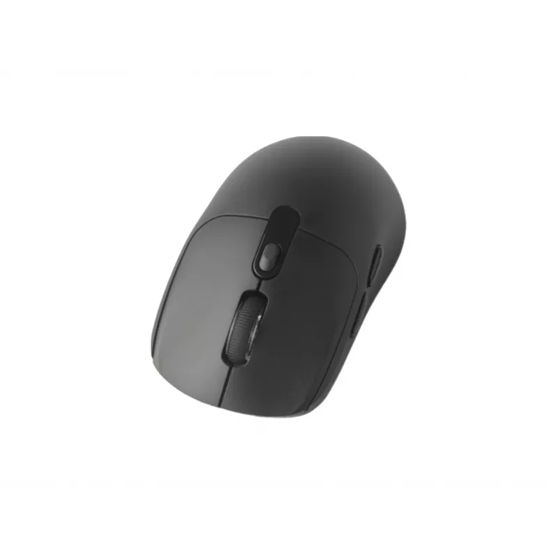 EQUIP Ambidextrous 6-Button Dual Mode Wireless Mouse, optinė 1600 DPI, RF + Bluetooth, juoda
