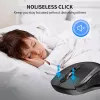 EQUIP Ambidextrous 6-Button Dual Mode Wireless Mouse, optinė 1600 DPI, RF + Bluetooth, juoda