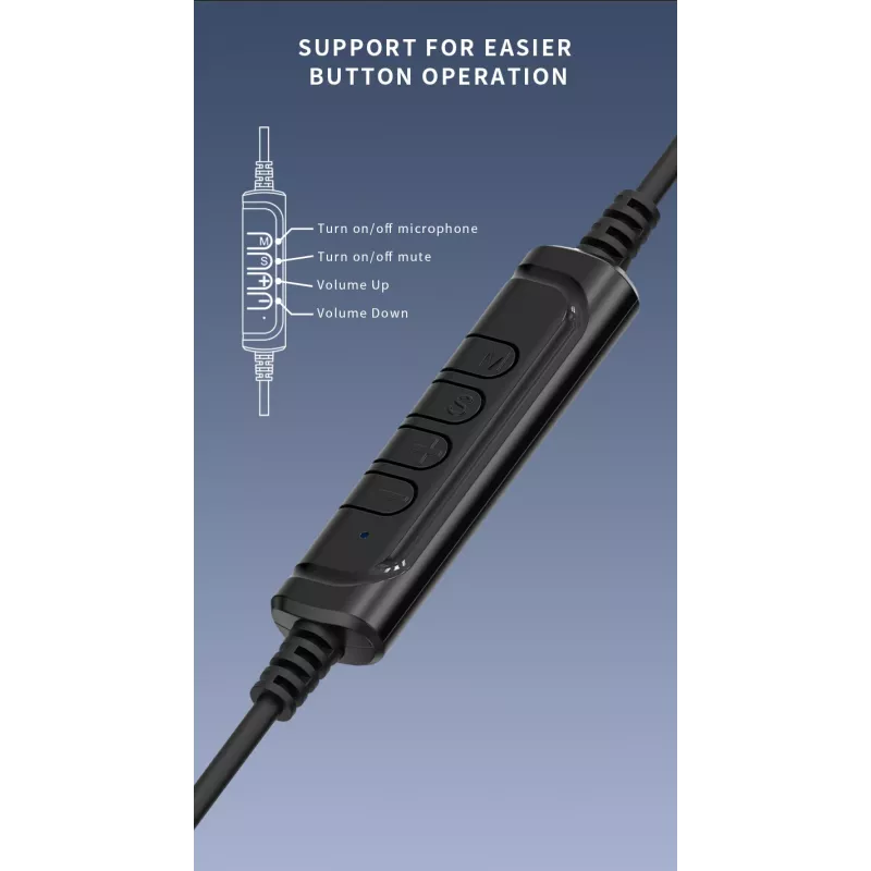 Ausinės Equip 245301 laidinės USB