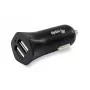 Equip 245510 automobilinis USB įkroviklis su dviem prievadais, juodas