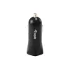 Equip 245510 automobilinis USB įkroviklis su dviem prievadais, juodas